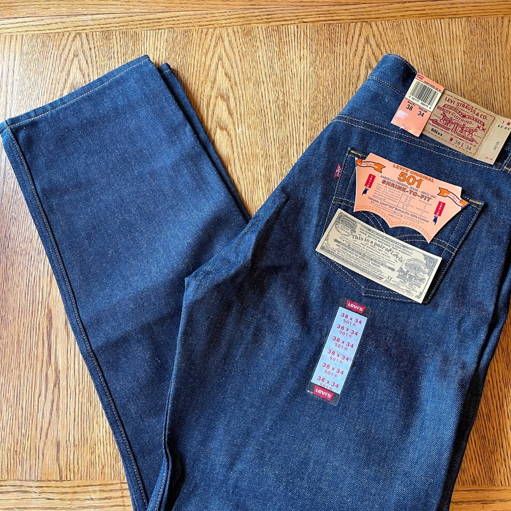 NWT Levi’s 501 jeans - Picture 3 of 4